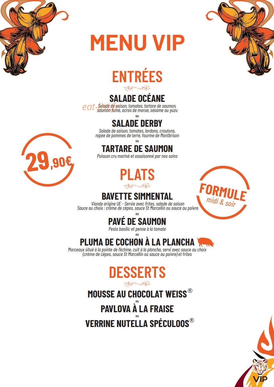 VIP — carte page 2