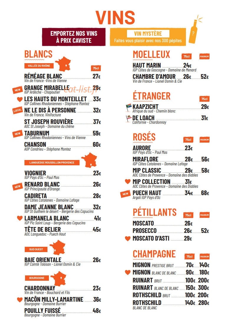 VIP — carte page 12