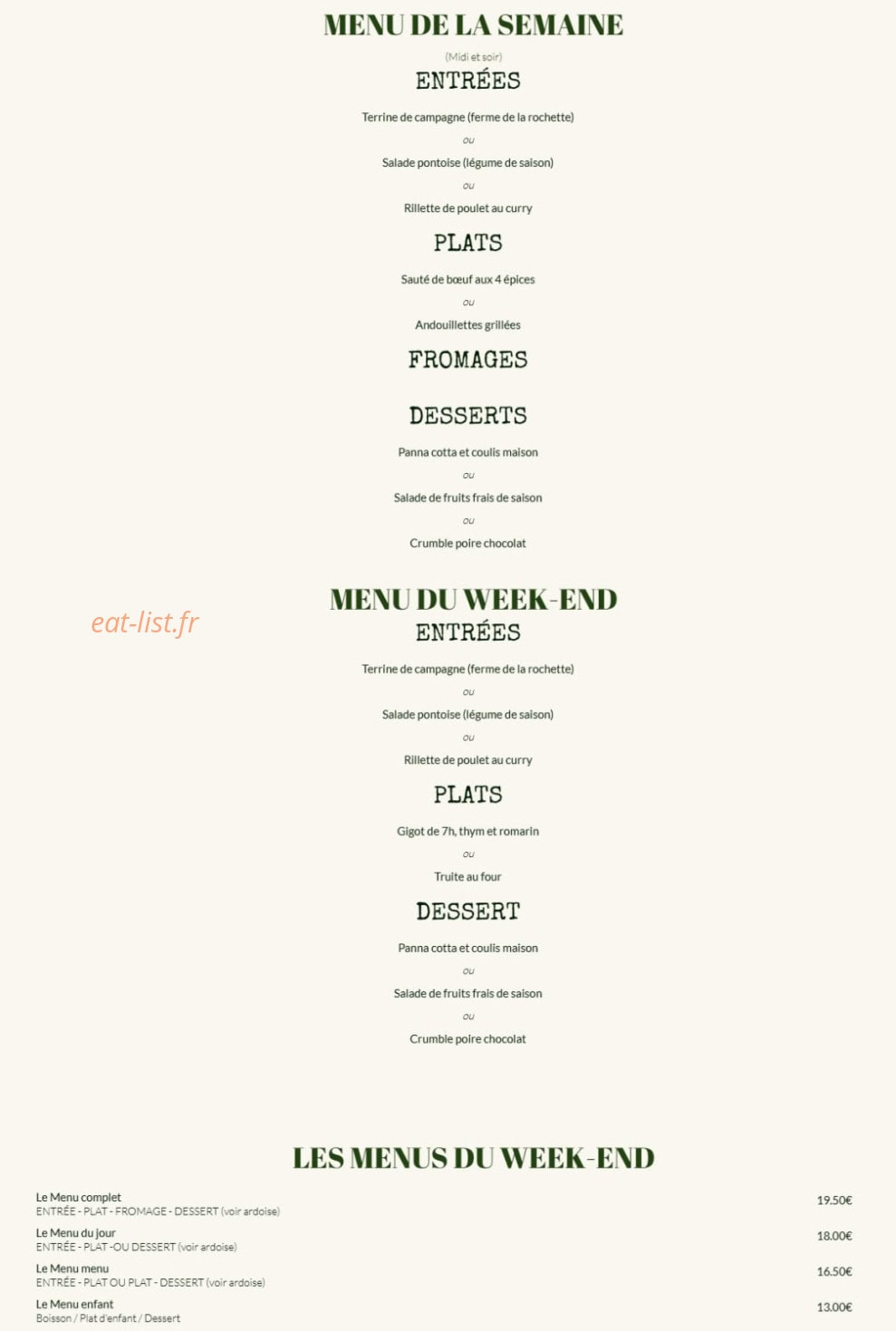 Le Pont — carte page 1
