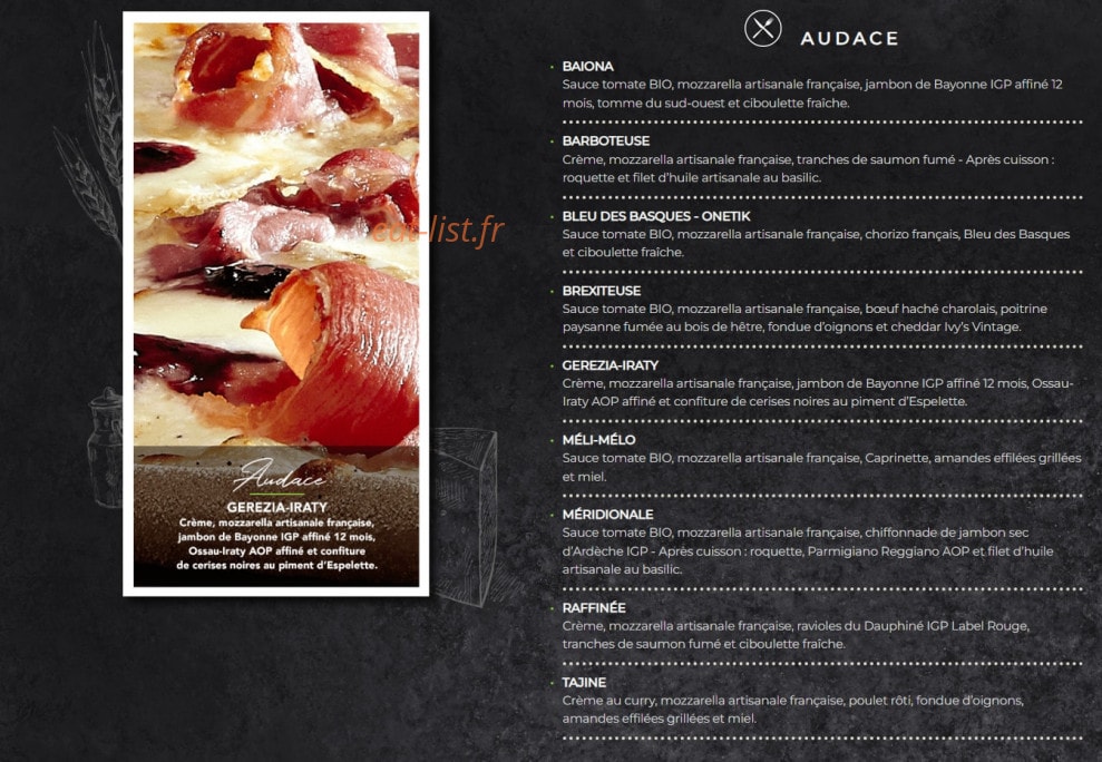 Basilic & Co — carte page 4