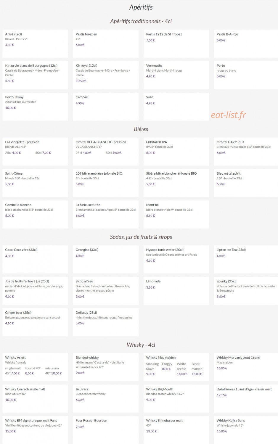 By Georgette — carte page 2
