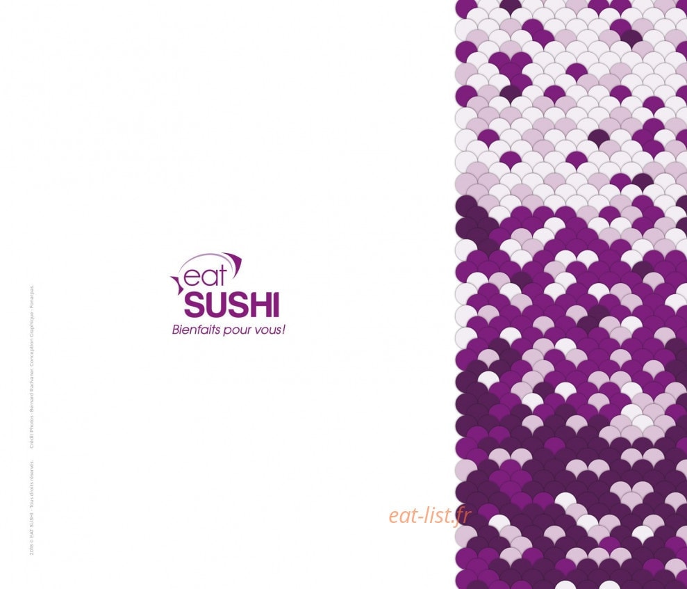 Carte et menu Eat Sushi Andrezieux Boutheon
