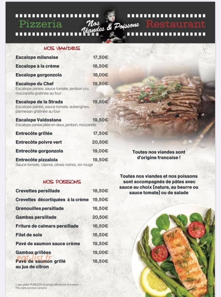 La Strada — carte page 5