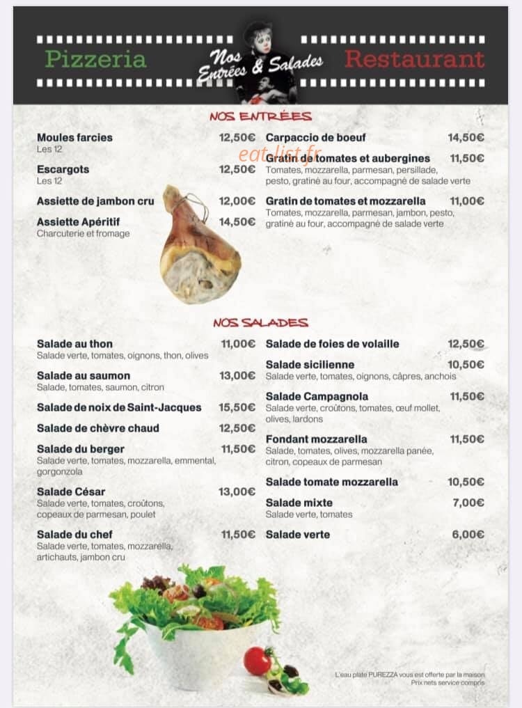 La Strada — carte page 4