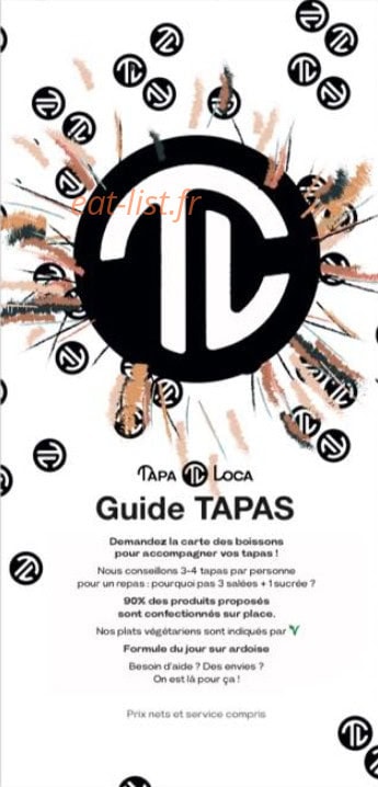La Tapa Loca — carte page 6