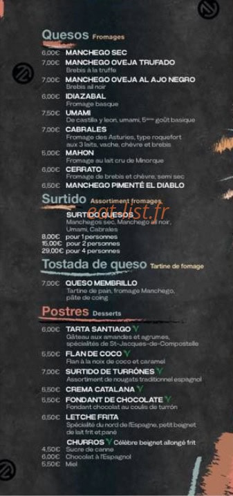 La Tapa Loca — carte page 5