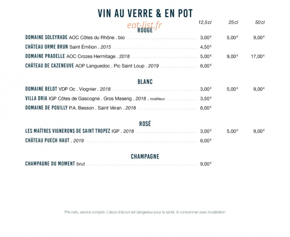 Quartier libre — carte page 1