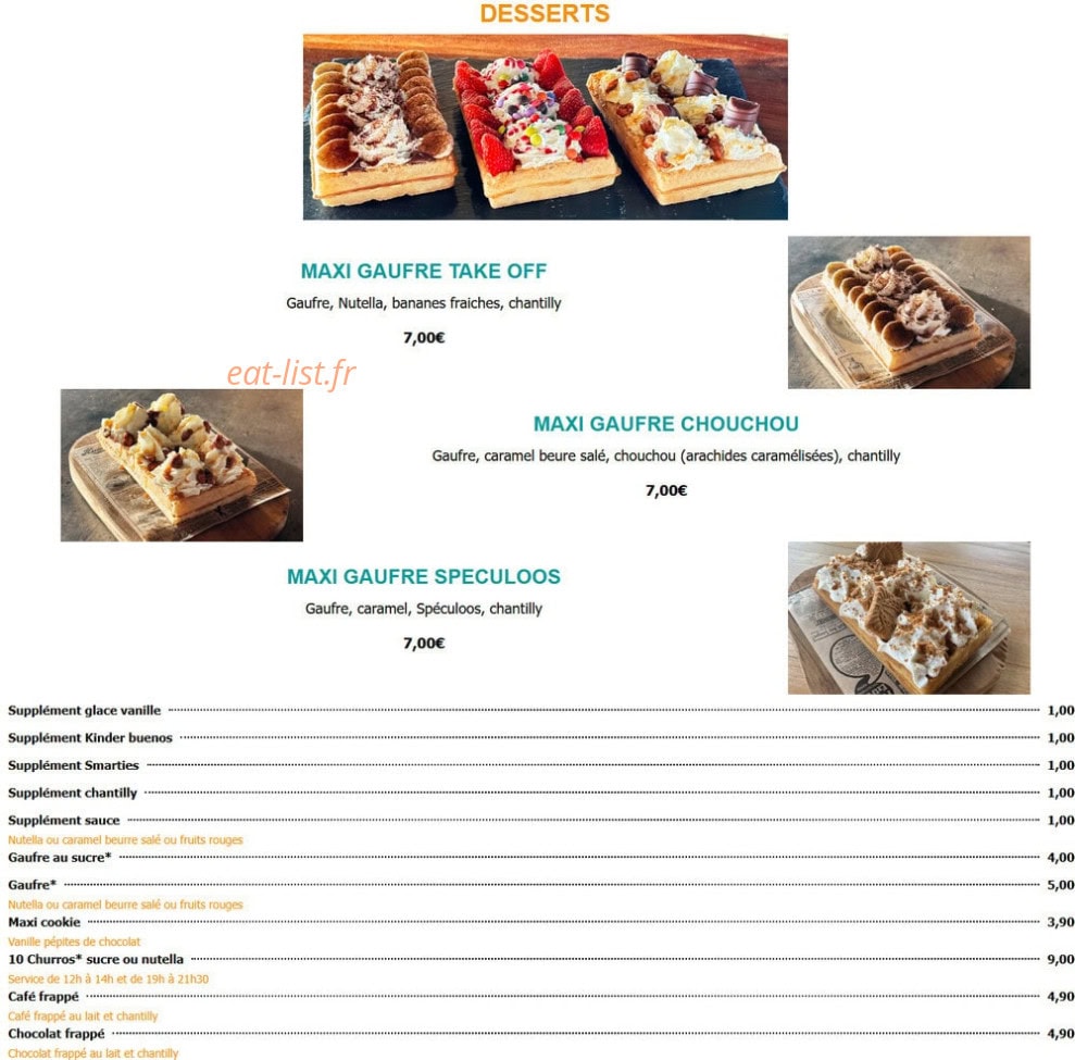 Take Off — carte page 4