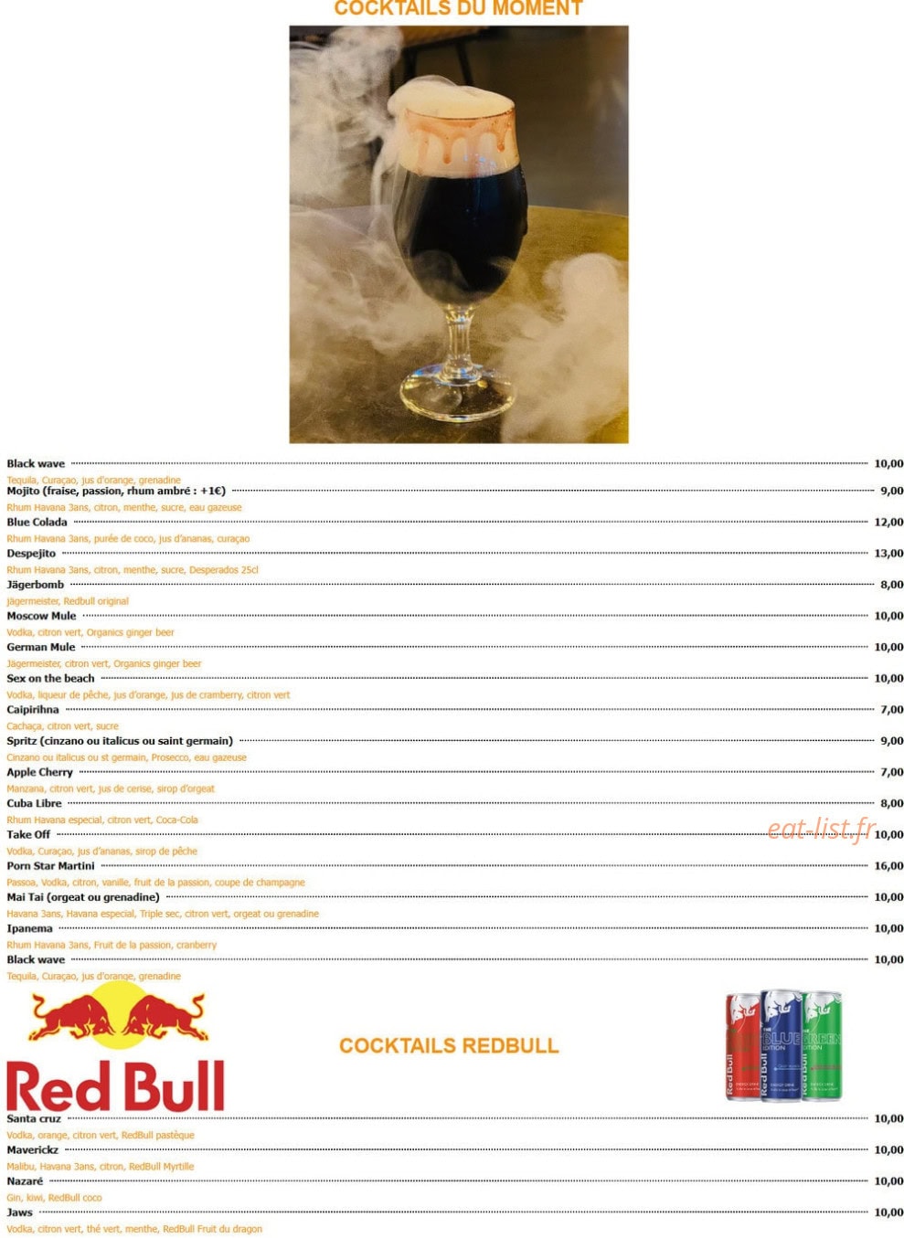 Take Off — carte page 6