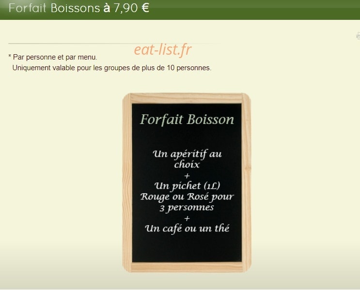 Auberge des faux — carte page 5