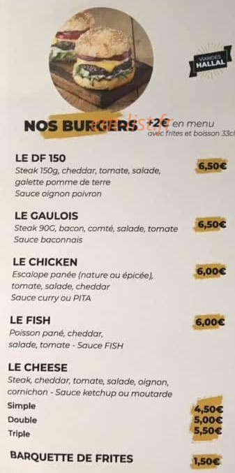 Daily Food — carte page 2