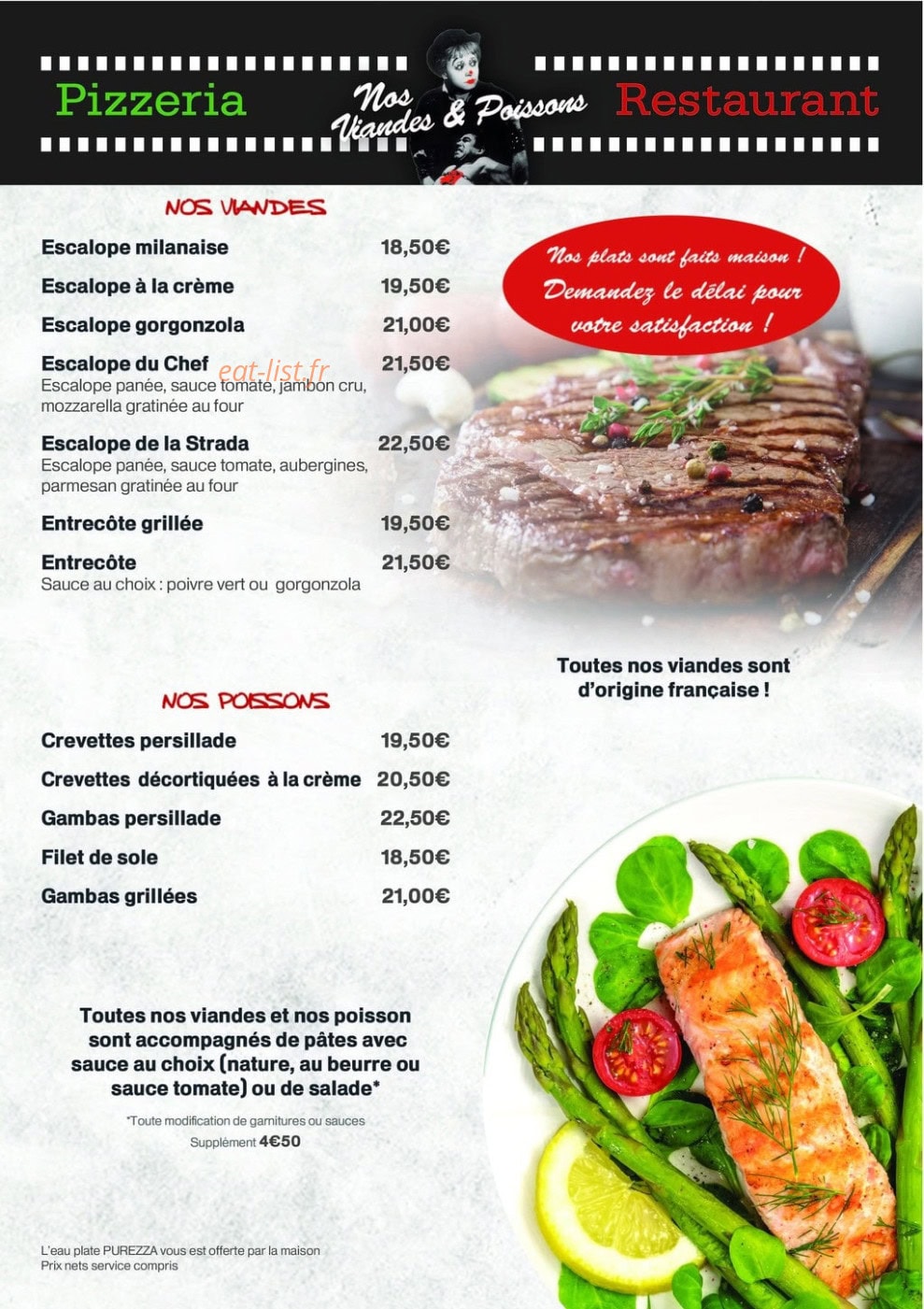 La Strada Chez Dino — carte page 6