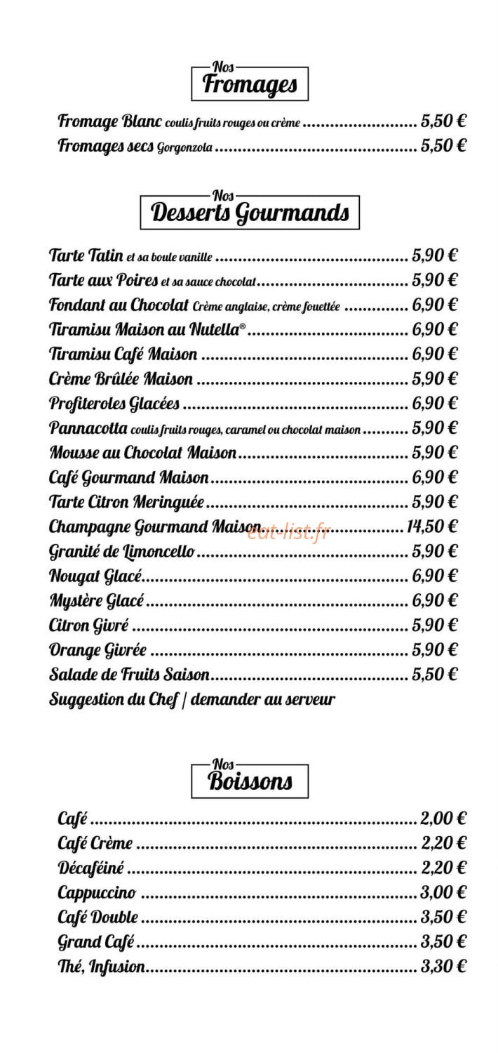 La Strada Chez Dino — carte page 8