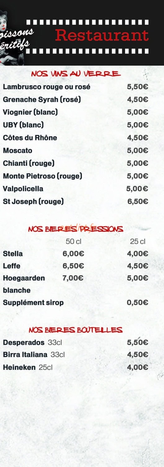 La Strada Chez Dino — carte page 13
