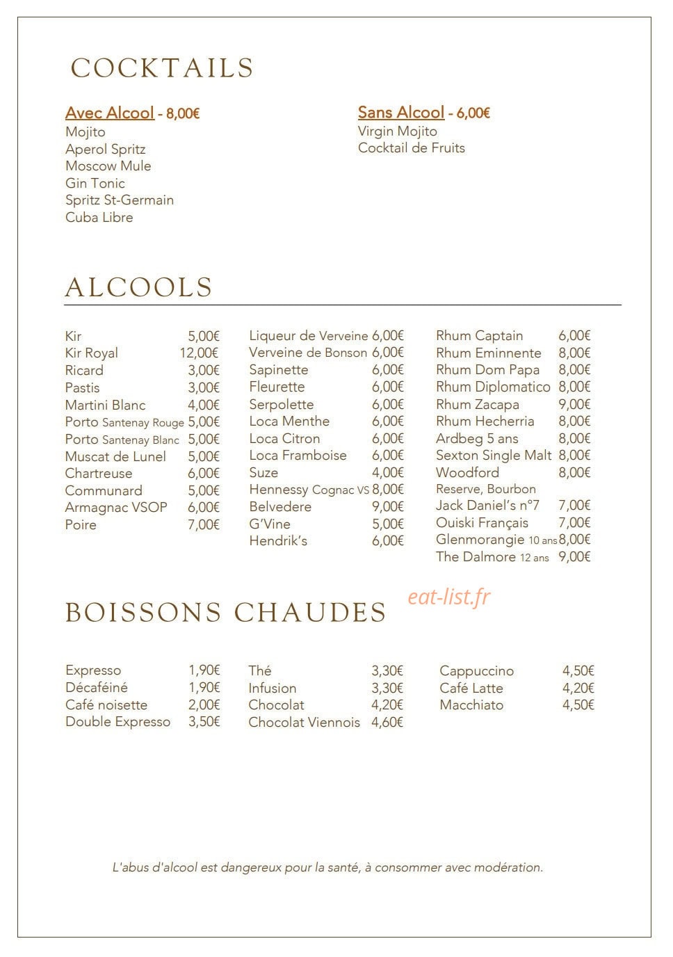 Les Remparts de St-Rambert — carte page 5