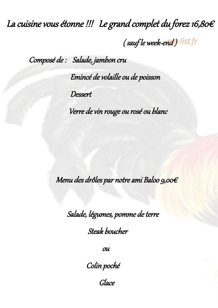 L'Aquarium — carte page 2