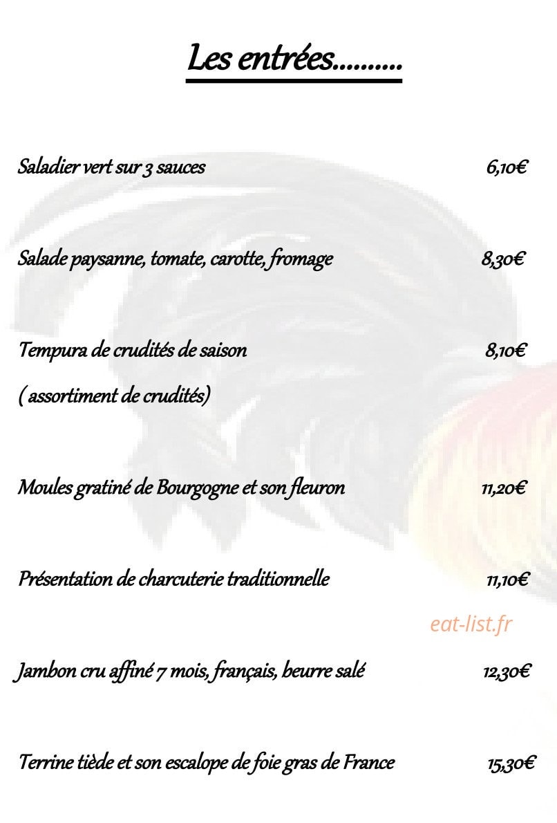 L'Aquarium — carte page 6