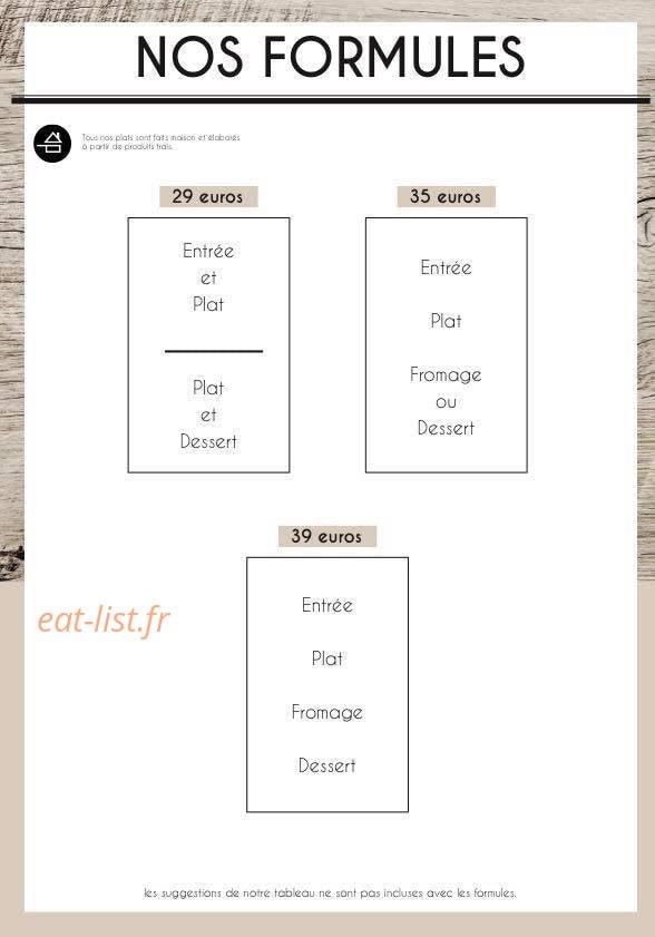La Maison Ocre — carte page 3