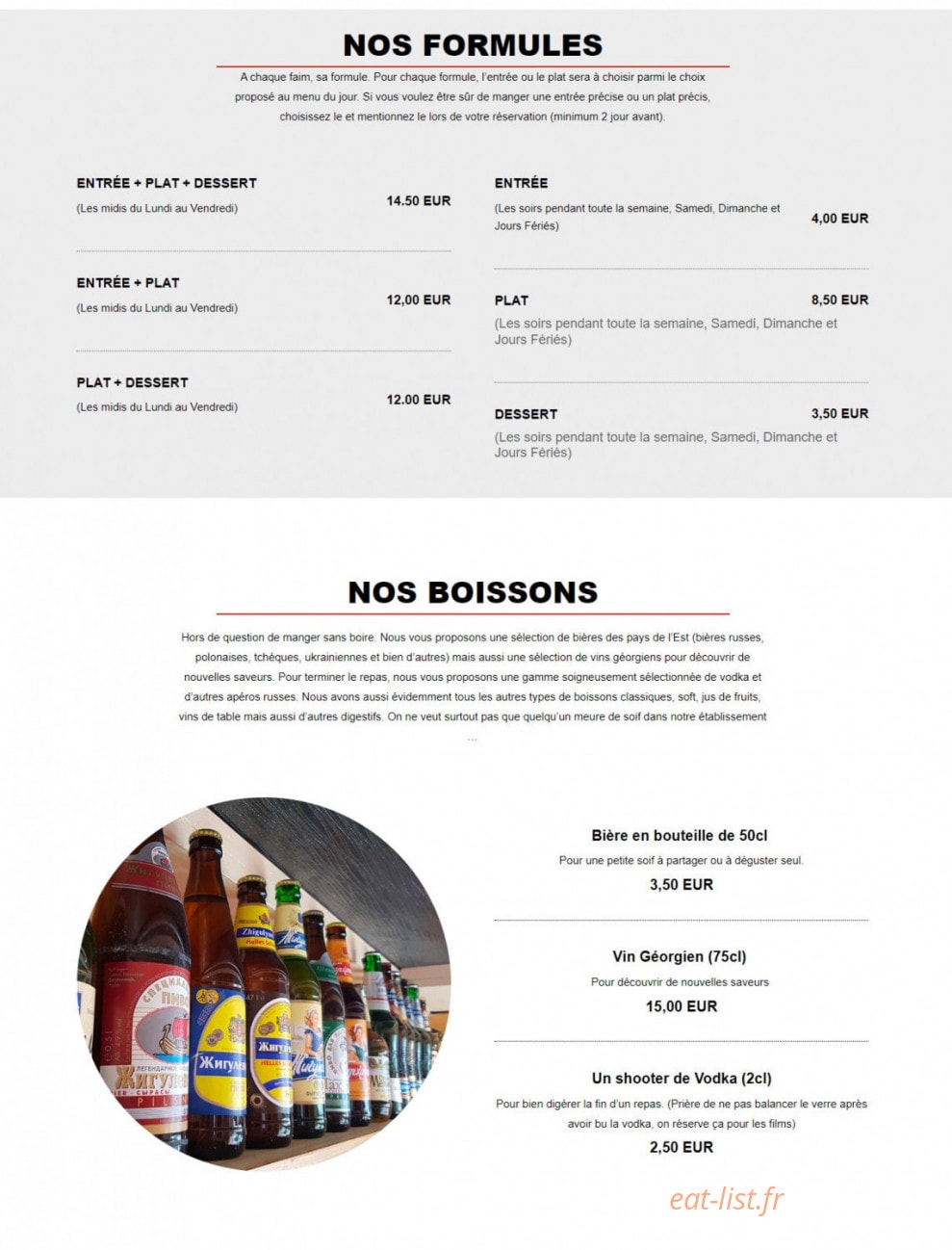 Kalinka — carte page 3