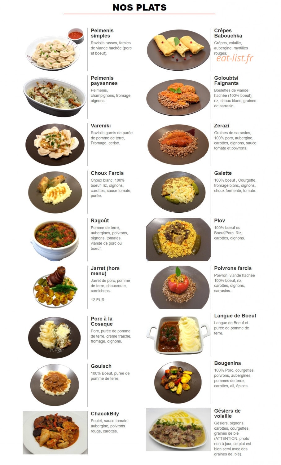 Kalinka — carte page 2
