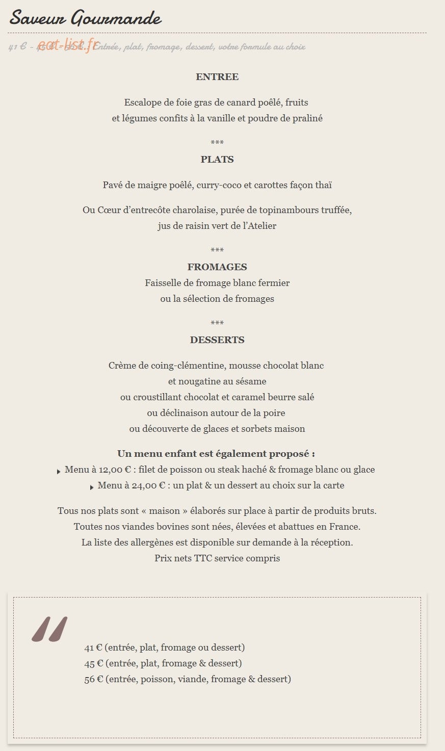 L'atelier Rongefer — carte page 2