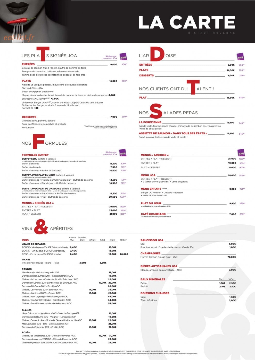 Joa — carte page 1