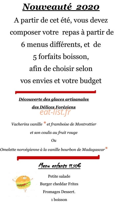 Auberge de la sauzee — carte page 10