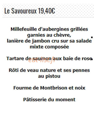 Aux Rendez-vous des Saveurs — carte page 4