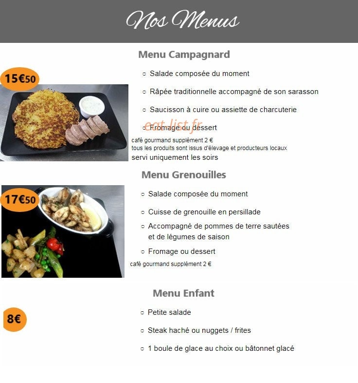 Le Saint Mo — carte page 1