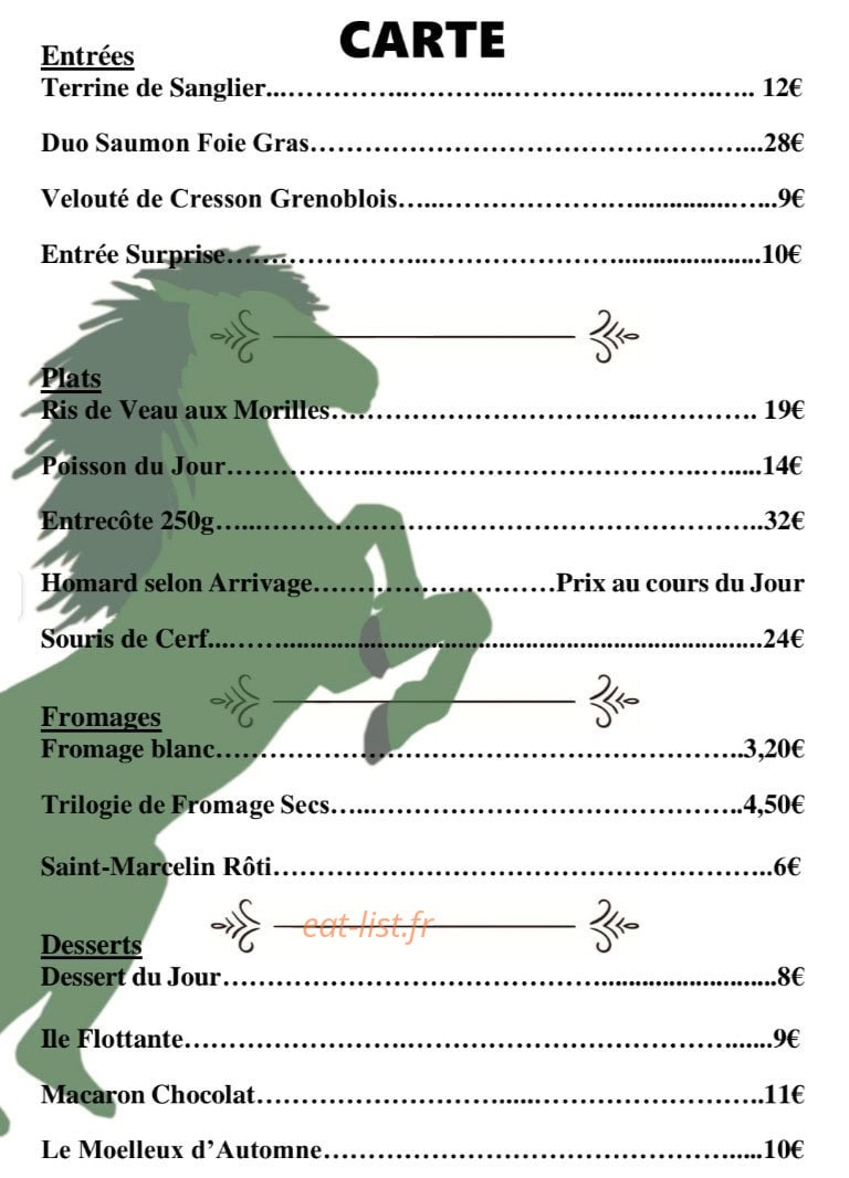 La Jument Verte 2 — carte page 1