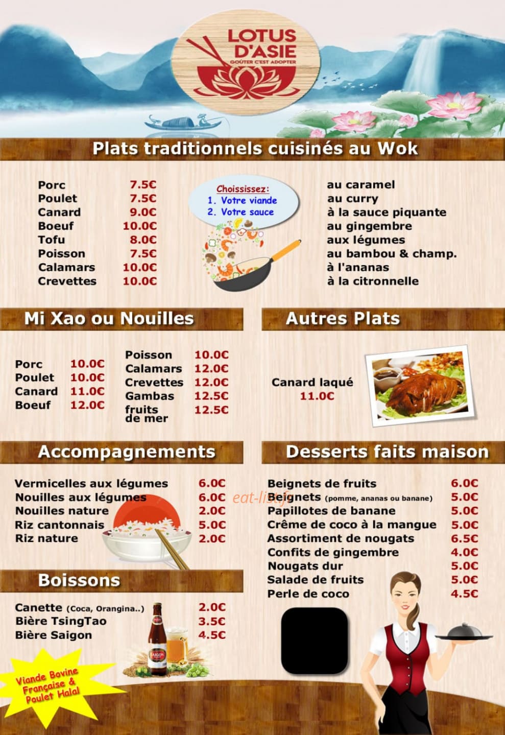 Lotus d'Asie — carte page 2