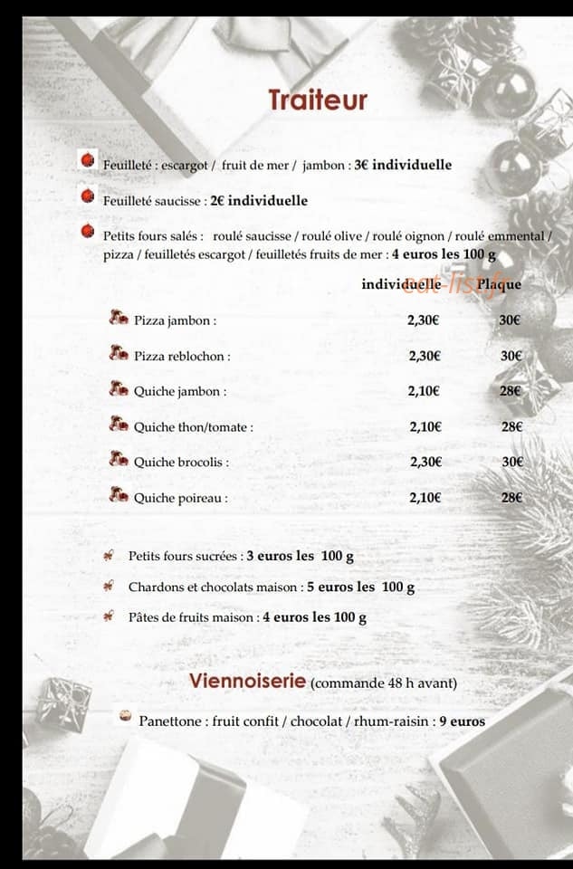 La crémeausienne — carte page 1