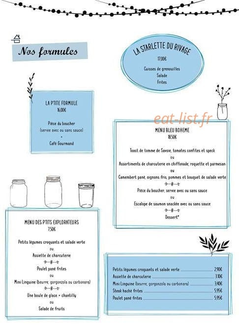 La Terrasse De Pommiers — carte page 4