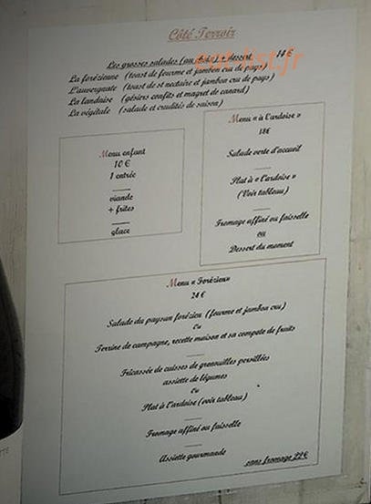 Le Saint Martin — carte page 1