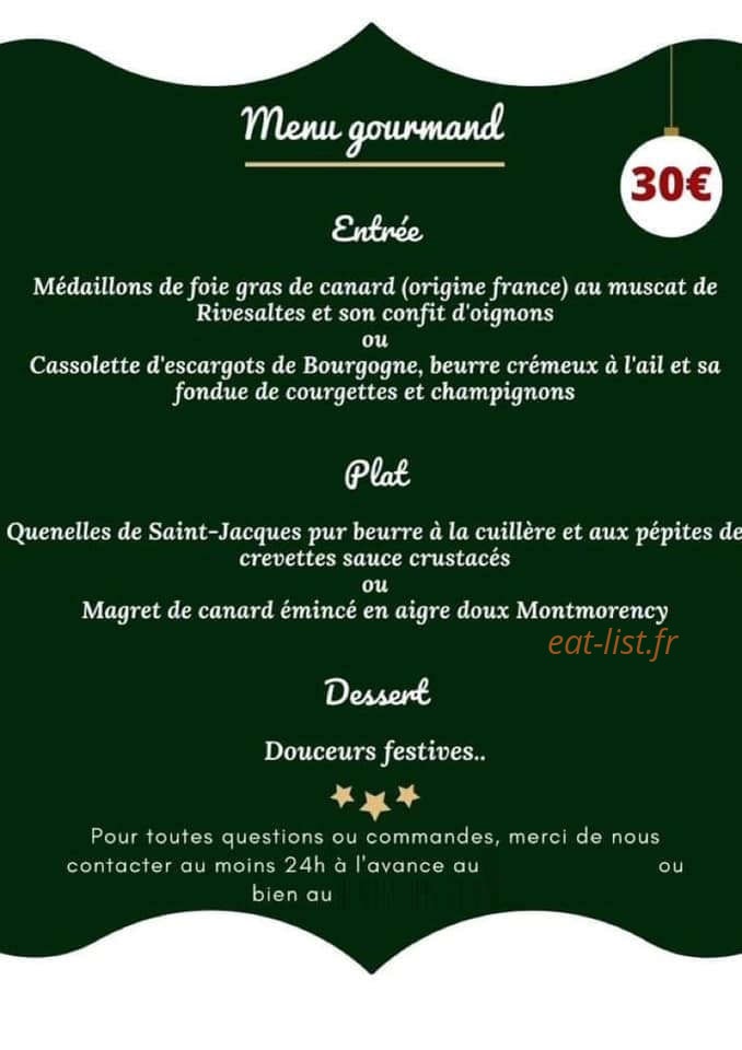 Bistrot 5 Crocs — carte page 1