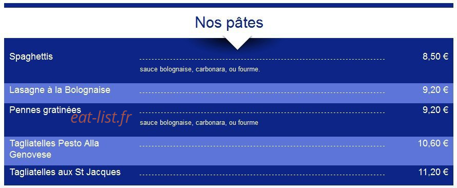 Le Cardinal — carte page 2