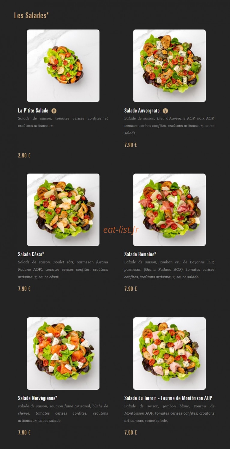 Pizza Cosy — carte page 3