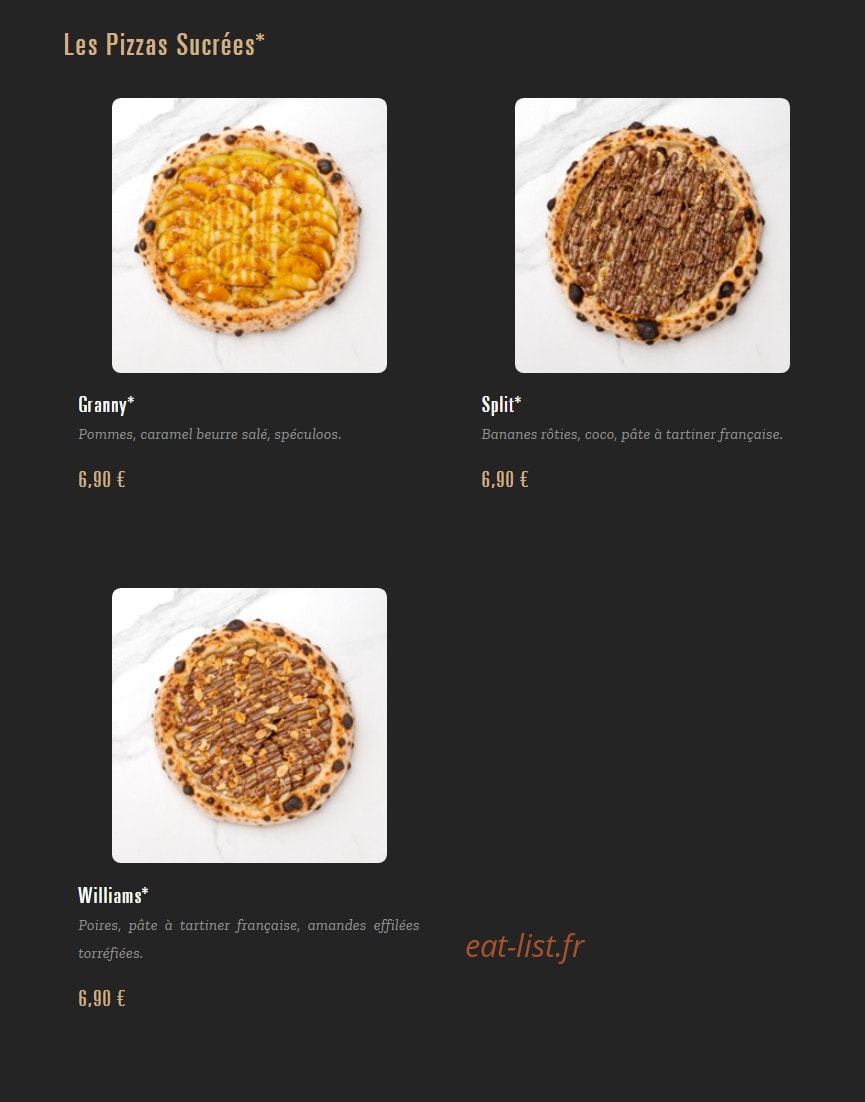 Pizza Cosy — carte page 7
