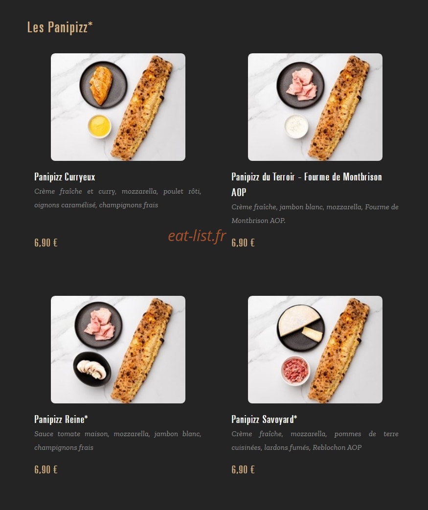 Pizza Cosy — carte page 4