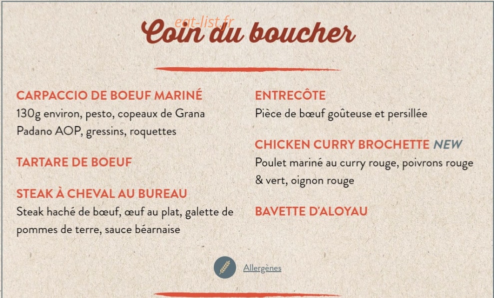 Au Bureau — carte page 3