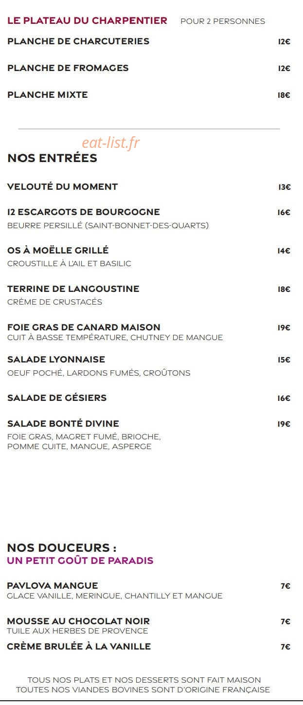 Bonté Divine — carte page 1