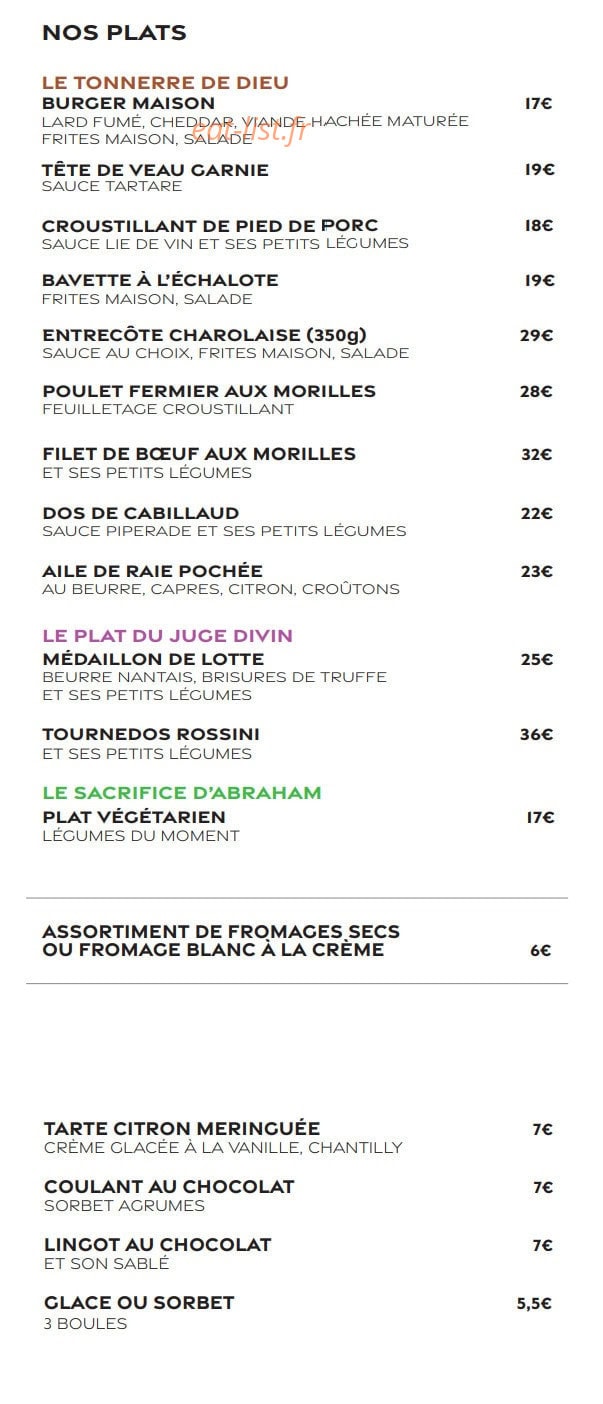 Bonté Divine — carte page 2