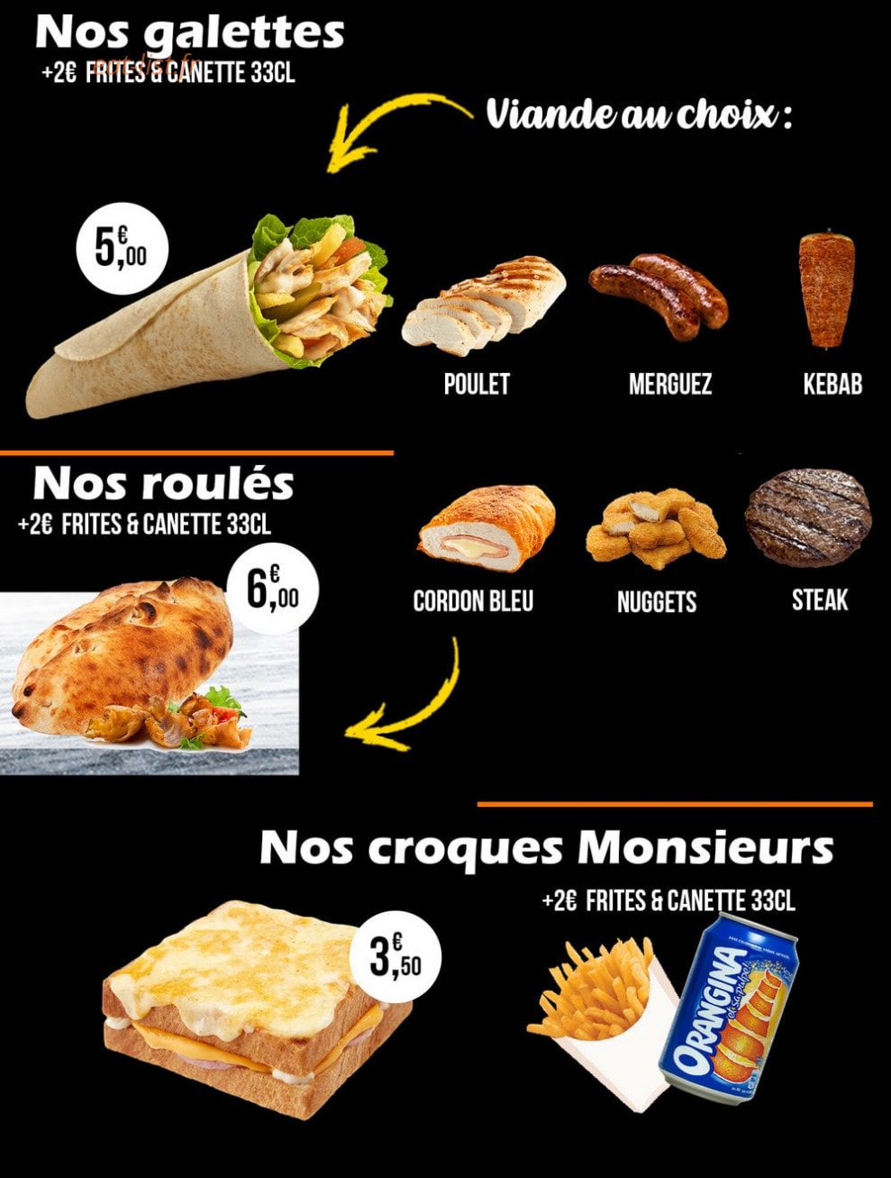 Food time — carte page 5