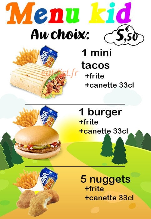 Food time — carte page 9