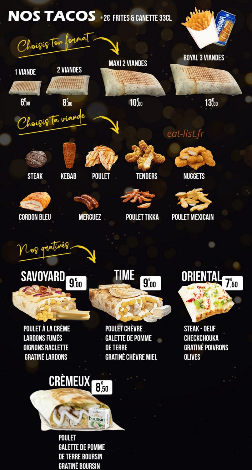 Food time — carte page 4