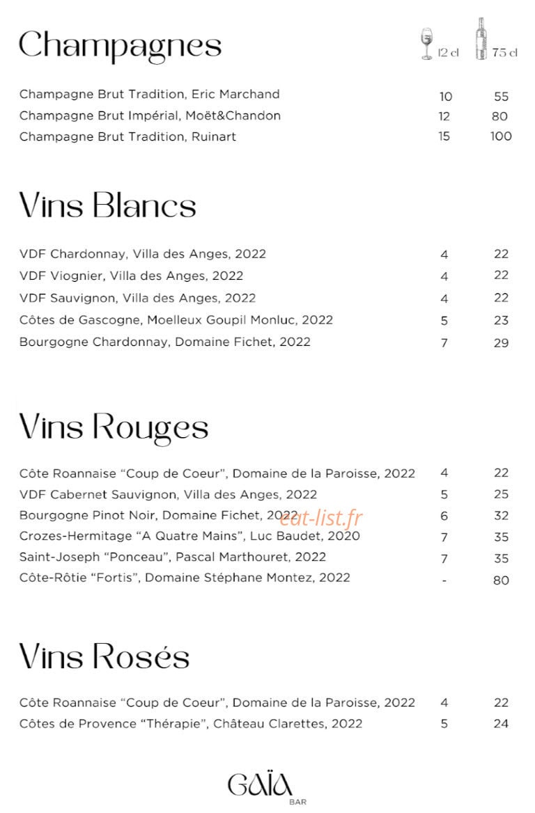 Gaïa — carte page 4