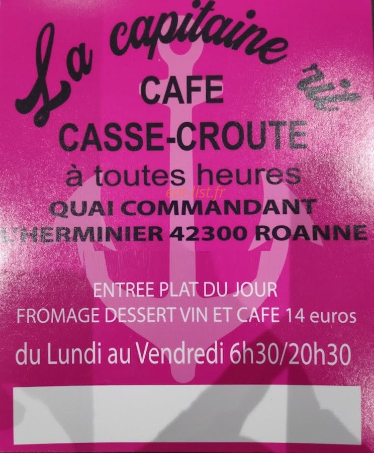 La capitaine rit — carte page 1