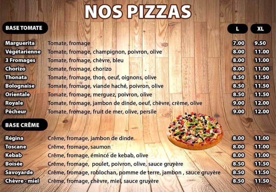 Le tacos — carte page 7