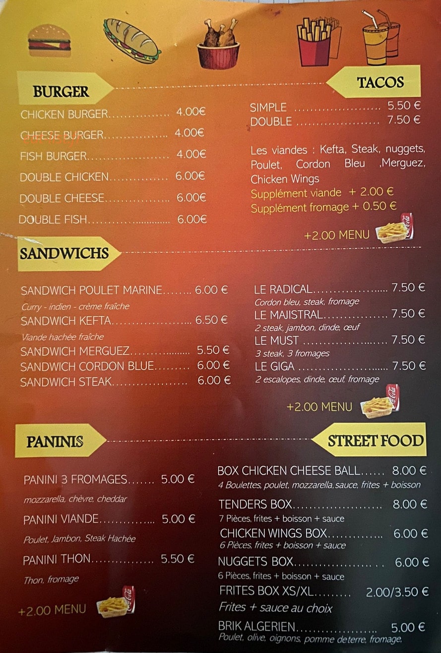 O'Grill — carte page 2
