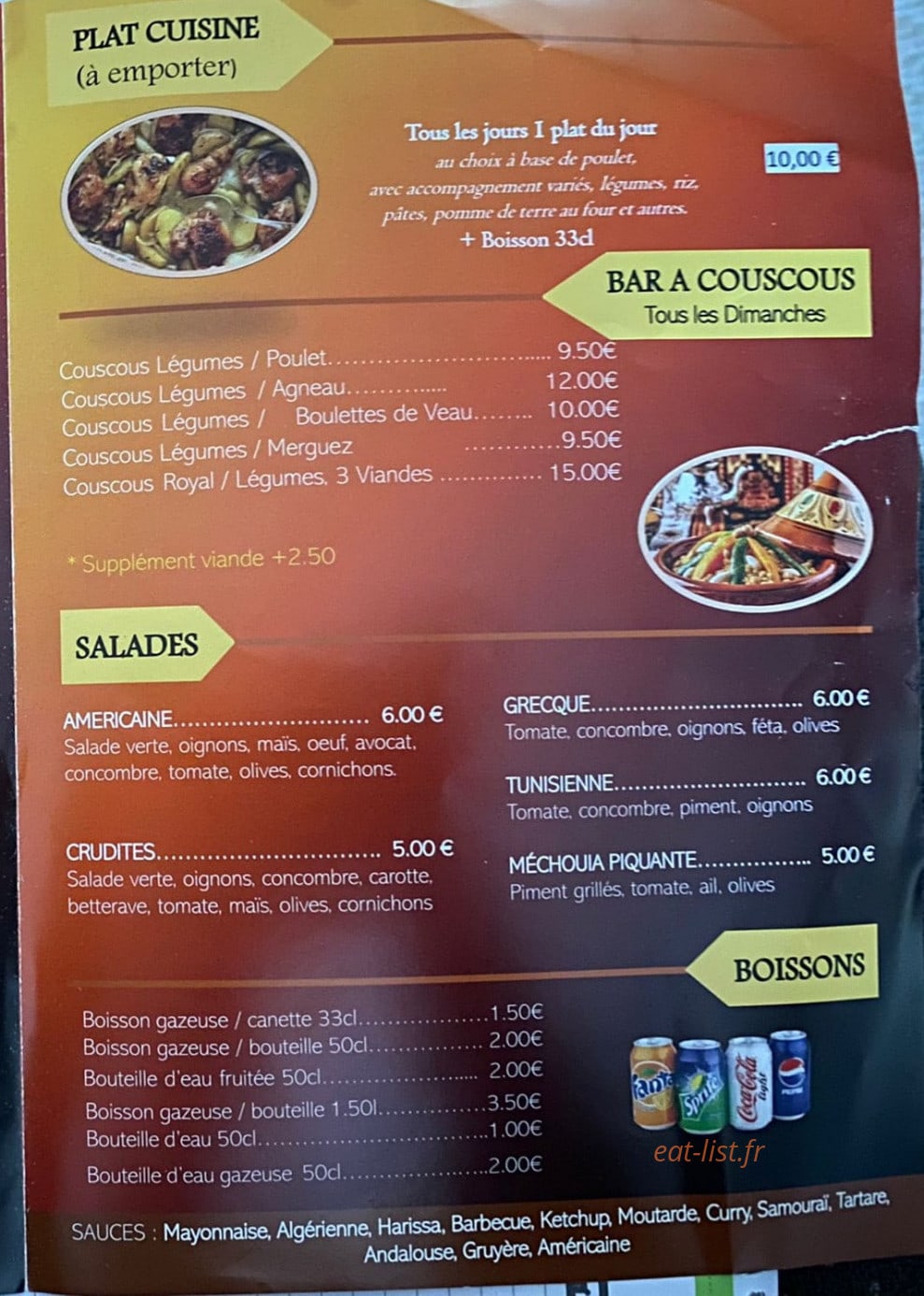 O'Grill — carte page 3